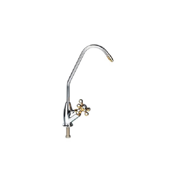 Heron Faucet Tap GN-10 (Gooseneck, Stainless Steel)